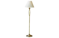 HOME Milan Floor Lamp - Antique Brass.